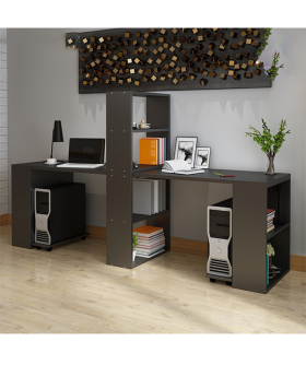 Bàn gỗ 126.4 - Gỗ MDF (DxRxC) 2100 x 550 x 1200 mm